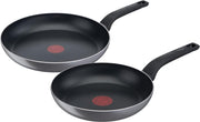 Tefal Easy Plus Pannenset - Ø 24 + Ø 28 cm - Niet geschikt voor inductie