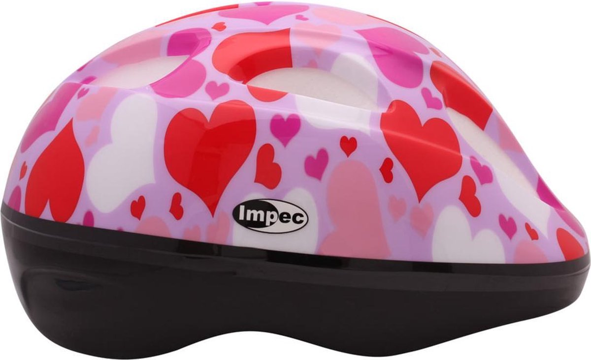 Fietshelm Impec Pink Heart Roze