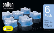 Braun Clean & Renew - 6 stuks - Reinigingsvloeistof Scheerapparaat