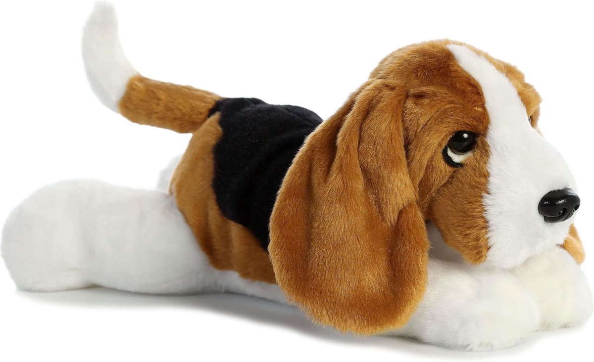 Aurora Knuffelhond Basset Flopsie 30