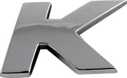 Sumex Plakletter K Chroom 25 X 15 Mm Per Stuk