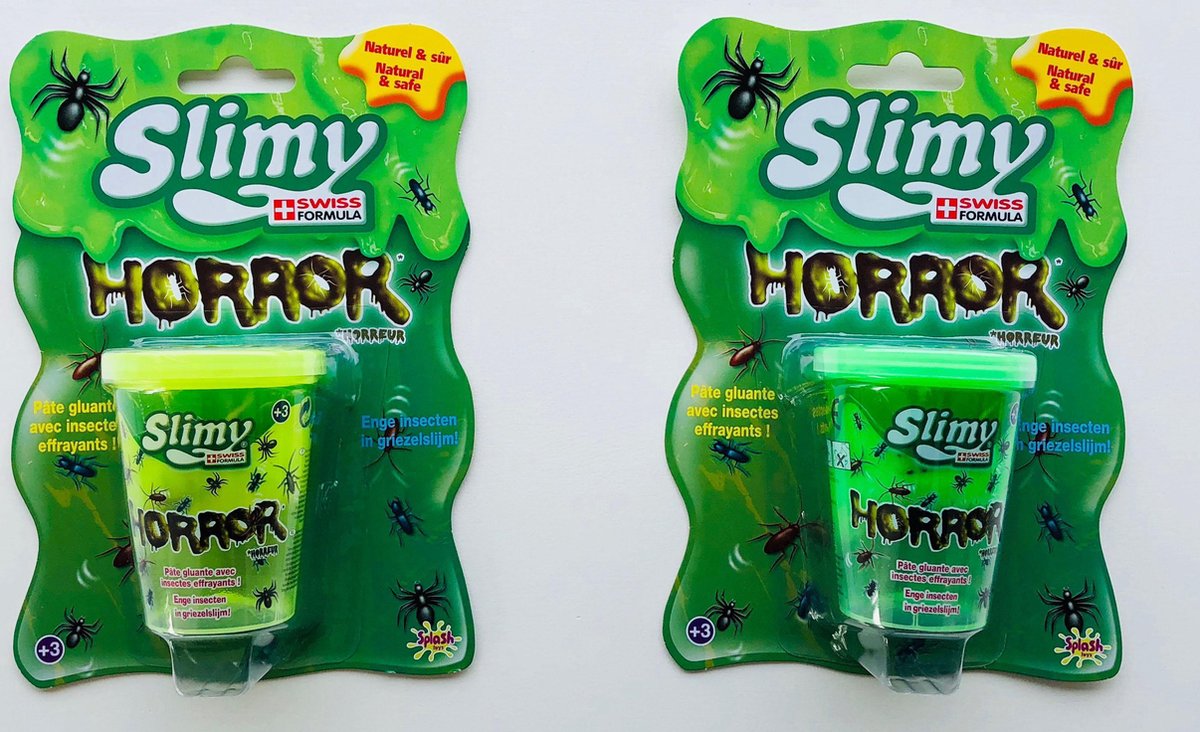 SLIMY "HORROR" 2-pack