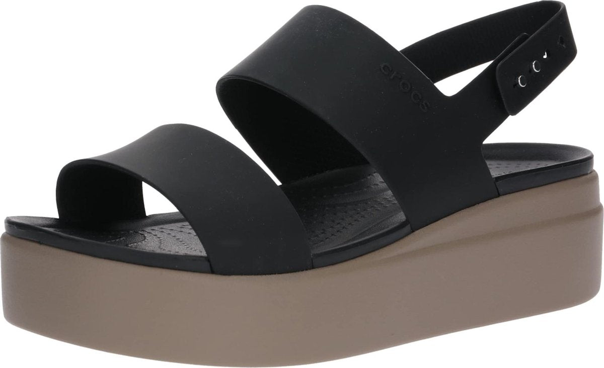 Crocs Brooklyn Low Wedge black mushroom