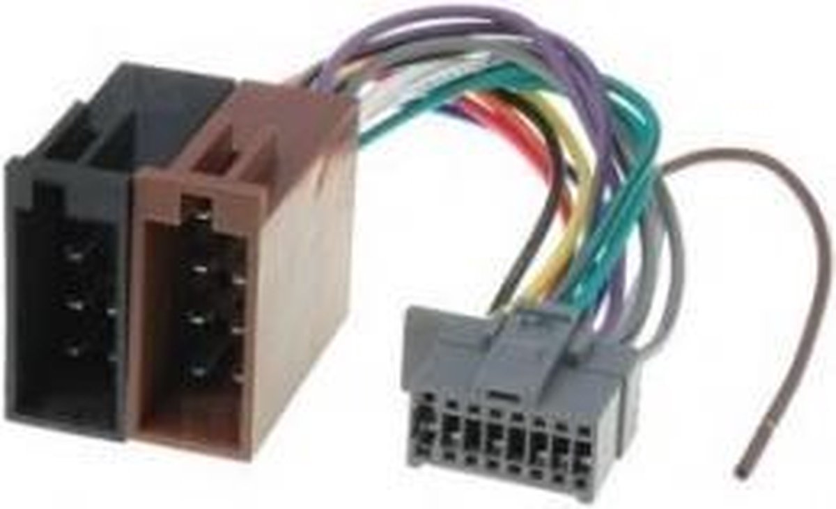 ISO kabel voor PANASONIC (21.5x10mm) autoradio