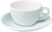 Loveramic Flat White Koffie kopje met schotel - River Blue - 150ml