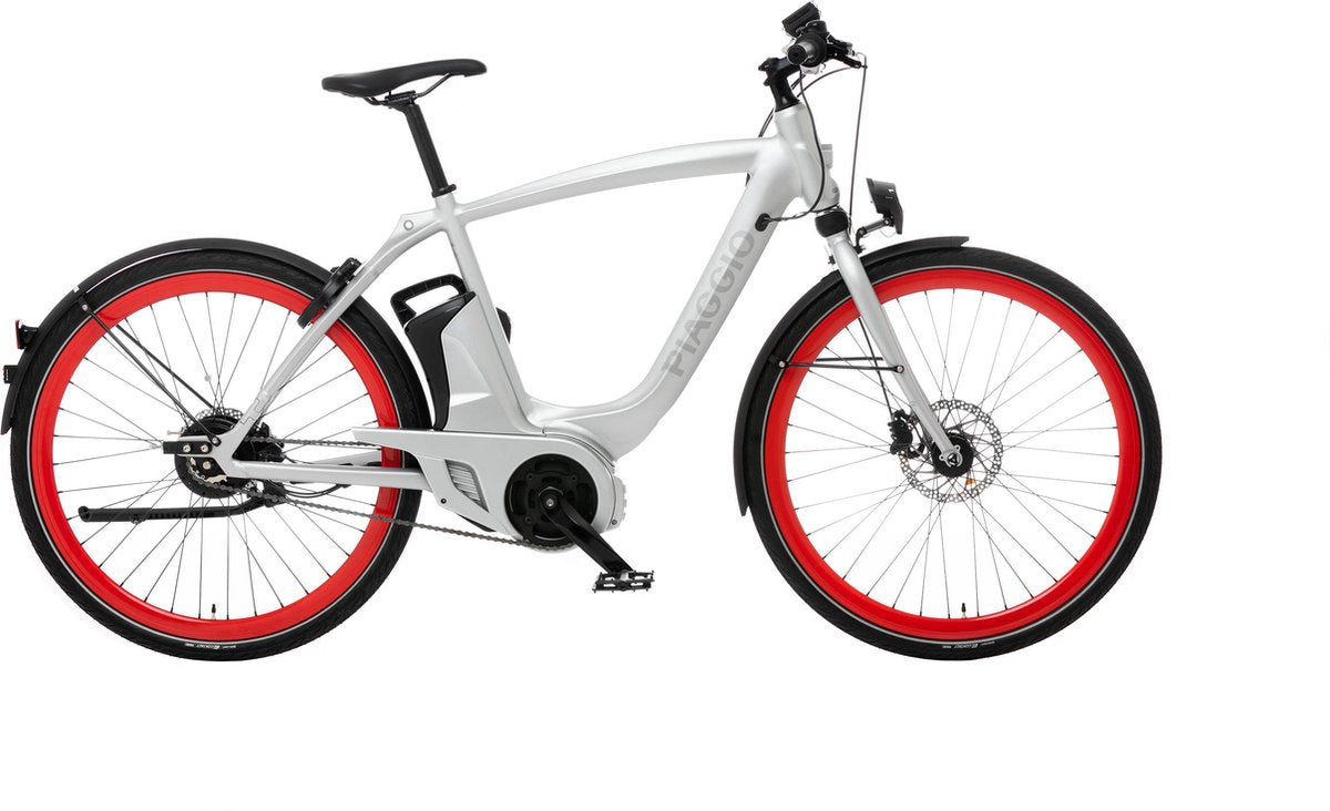 Piaggio E-Bike Mas Mech Active+ Alluminio Opaco | maat L (55)