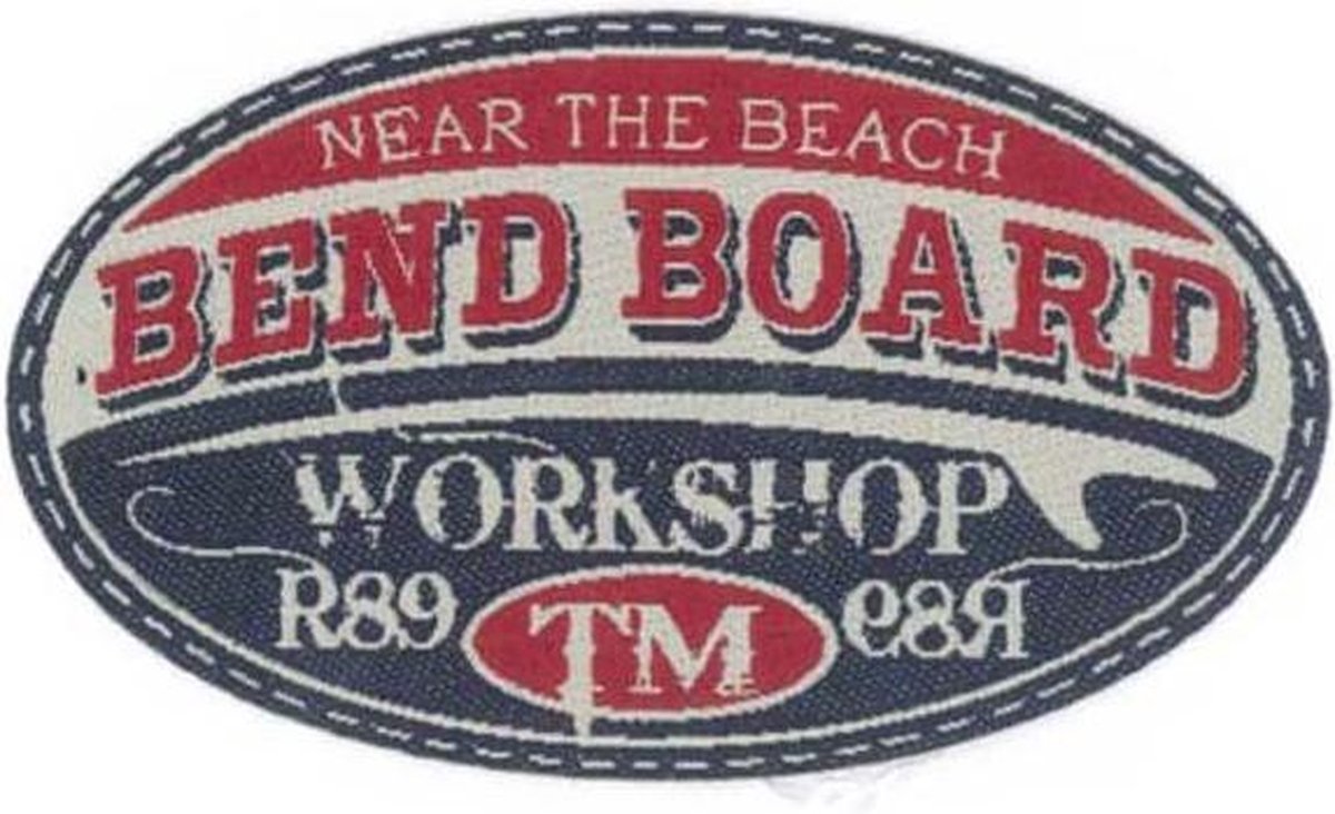 HKM APPLICATIE BEND BOARD WORKSHOP OPSTRIJKBAAR 7.5 X 4.5CM 5 STUKS.