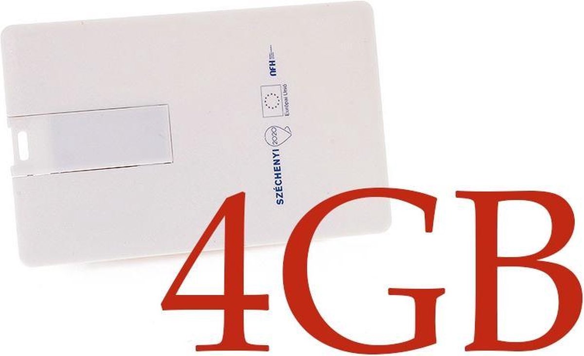USB Stick 4GB - Wit (8719273145906 )
