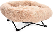 Napzzz Ligstoel Fuzzle - Beige  ca. 72 x 72 cm