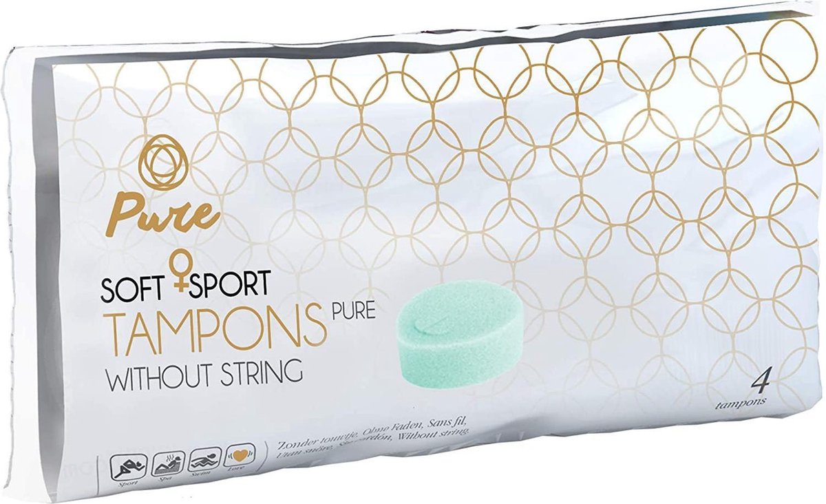 Beppy Pure® Tampon - 4 stuks