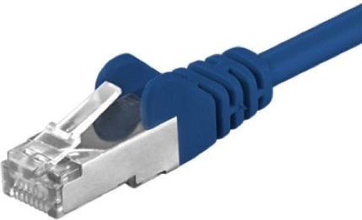 Wentronic CAT 5-025 FTP Blue 0.25m