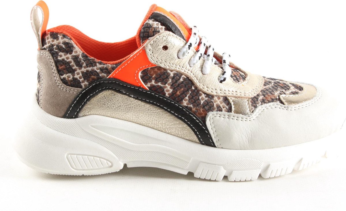 Clic! Sneakers beige - Maat 35