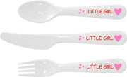 Kinderbestek 3-delig | Little girl