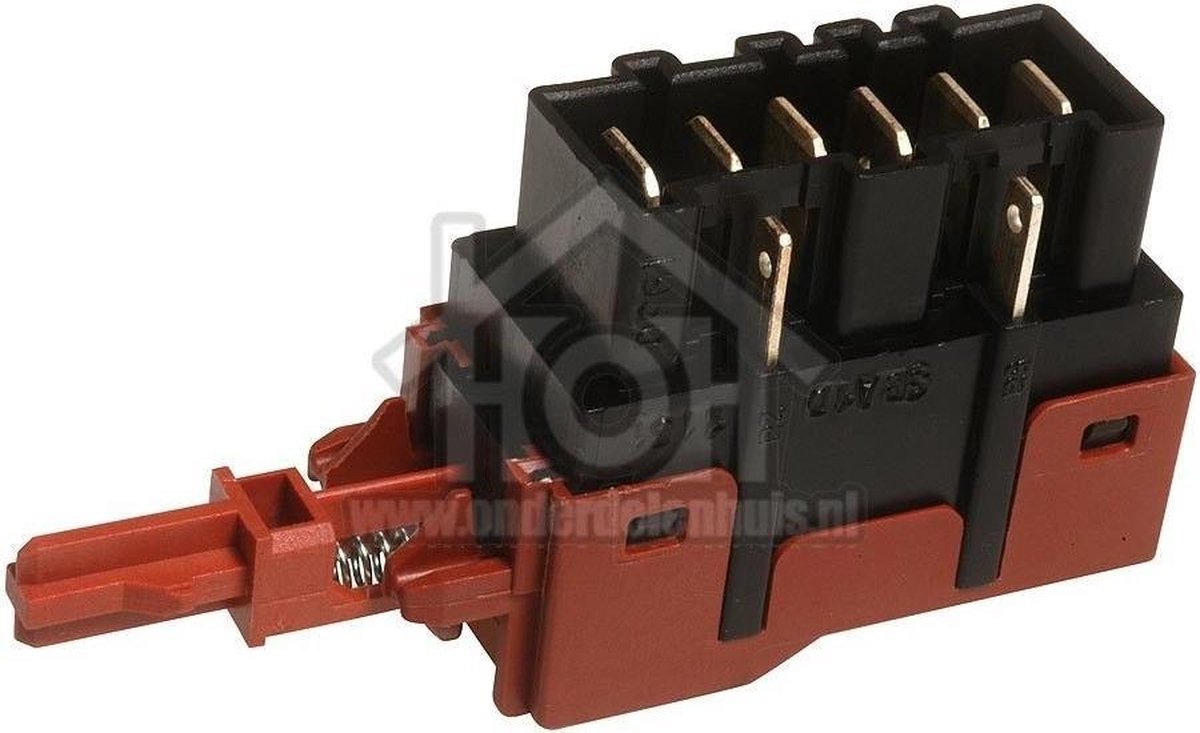 Zanussi Schakelaar druktoets ZF1012-1212-CMF225-WA1200 1249271402