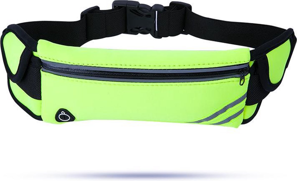 Hardloopriem - Running belt - Running belt met flessenhouder - Waterdichte hardloopriem - Hardloopriem met fles