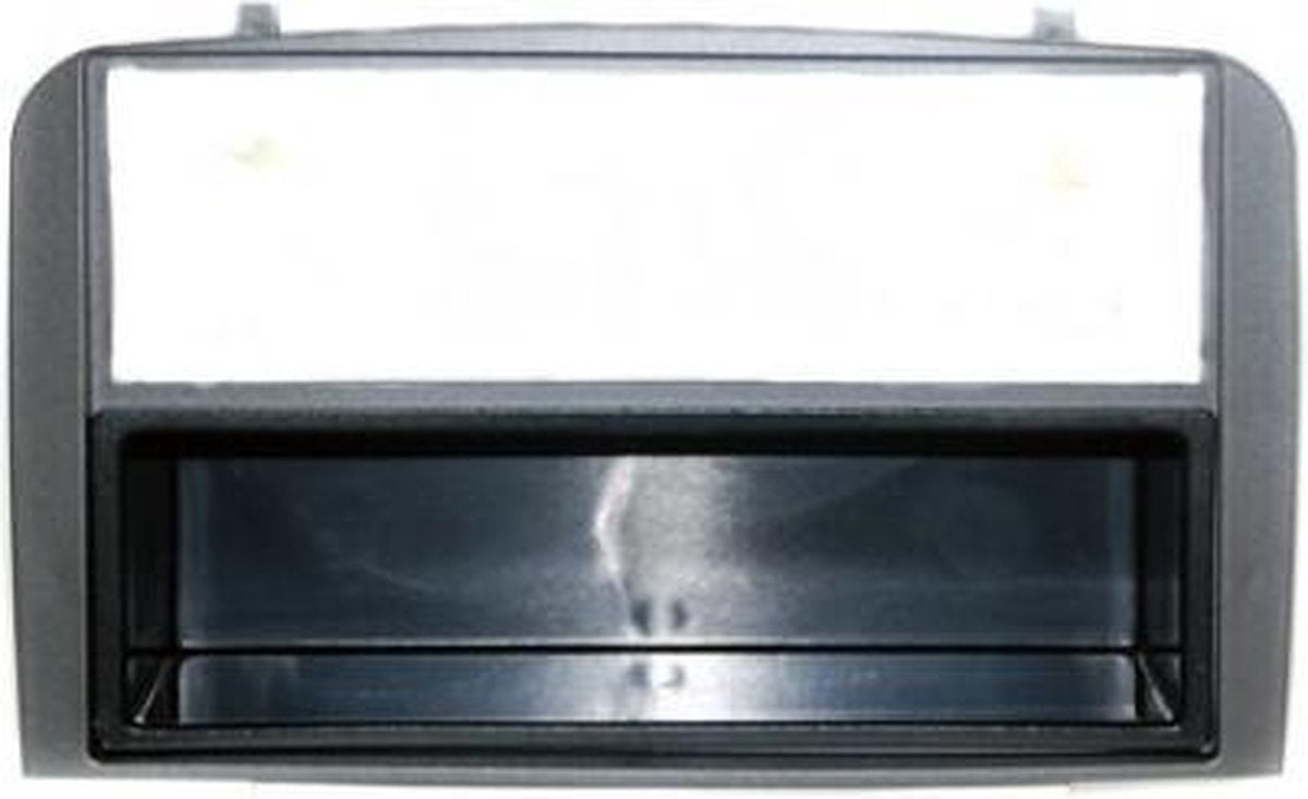 2-DIN frame met bakje Alfa 147 2000-2010/GT 2007-> Antraciet