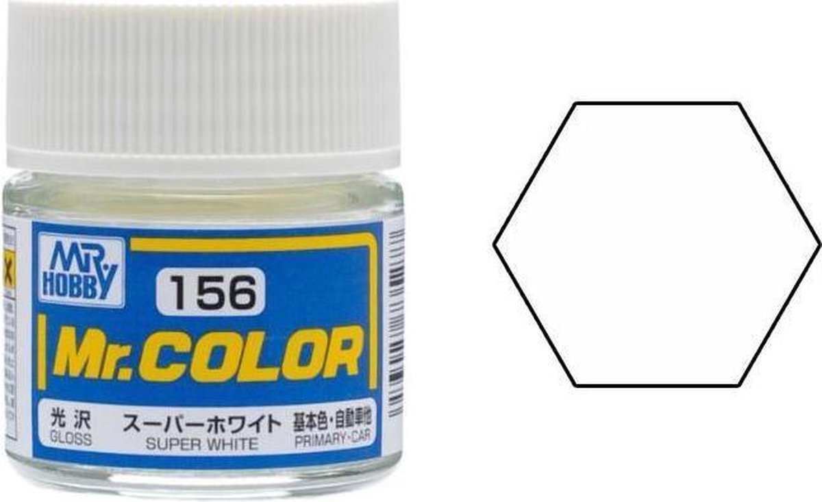 Mrhobby - Mr. Color 10 Ml Super White Iv (Mrh-c-156)