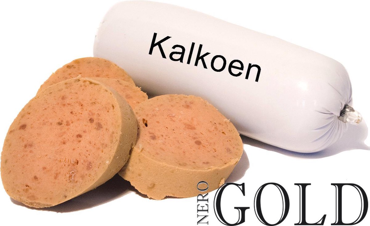 Nero Gold Vlees worst Kalkoen 400gr - 6 stuks