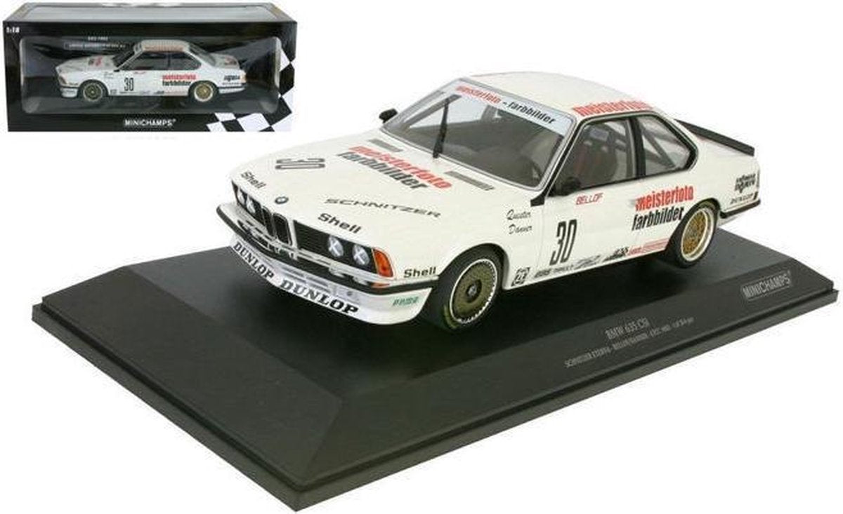 BMW 635 CSi Schnitzer Eterna #30 ETCC 1983 - 1:18 - Minichamps