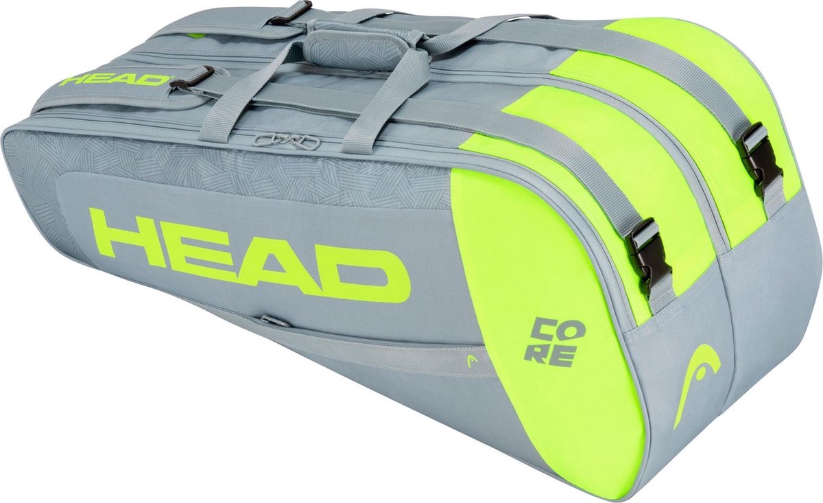 Head Tennistas - Unisex - grijs/geel