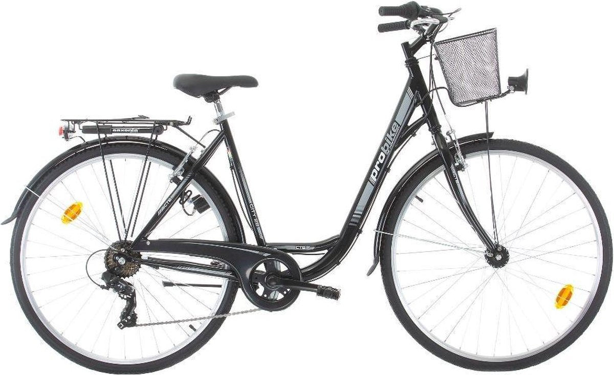 PROBIKE URBAN CITY 28 INCH H51 LADY 7 SPEED BLACK