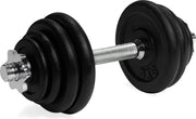 Dumbbellset - VirtuFit Verstelbare Dumbbellset Pro - Halterset - Gietijzer - 15 kg