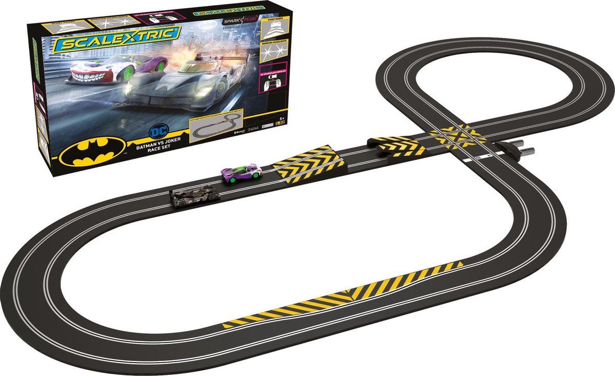 Racebaan Batman Vs Joker Spark Plug  - Scalextric