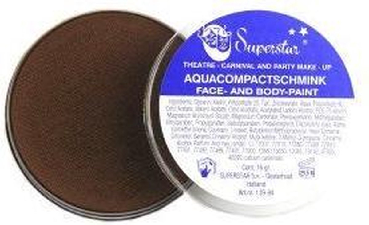Aqua schmink Bruin 16gr