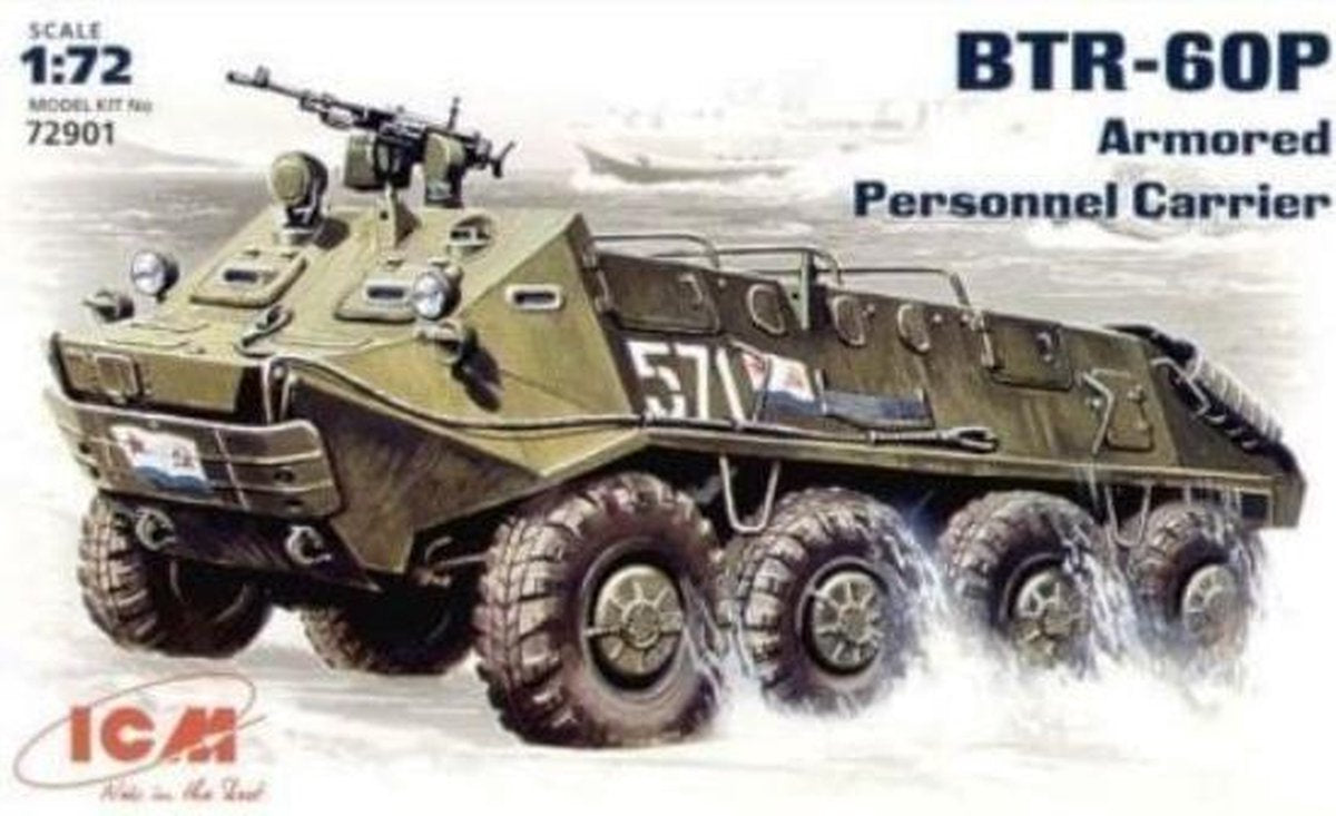 1:72 ICM 72901 BTR-60PB Plastic kit