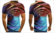 Fun t-shirt met geweldig 3-D effect mind f*ck van een black hole in je lichaam