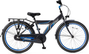 Supersuper Funjet N3 Kinderfiets - 24 inch - 3 versnellingen - Blauw/Grijs