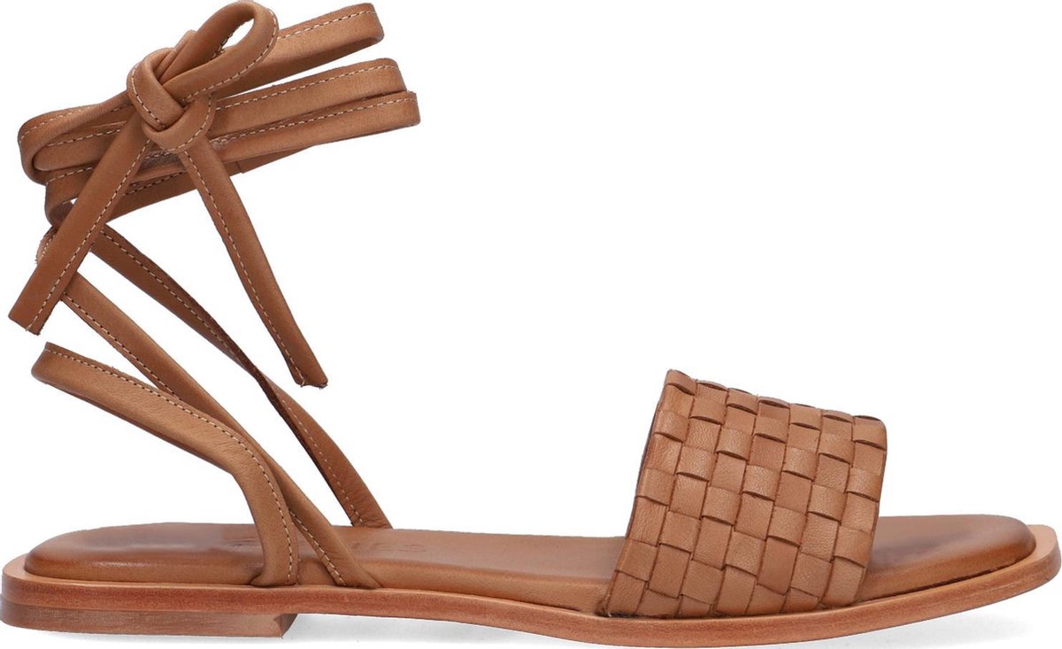 Shabbies Amsterdam Dames Sandalen - Beige - Maat 39