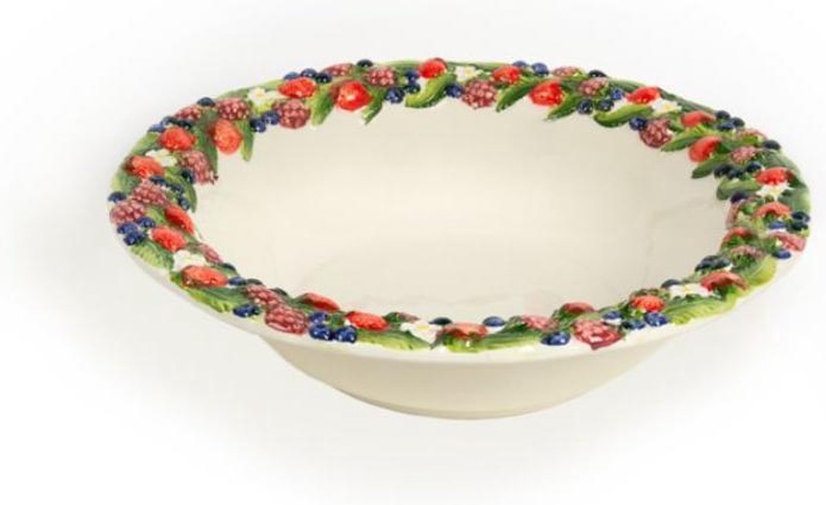 Schaal diep bosvruchten Ø 30 cm | FR405 | Piccobella