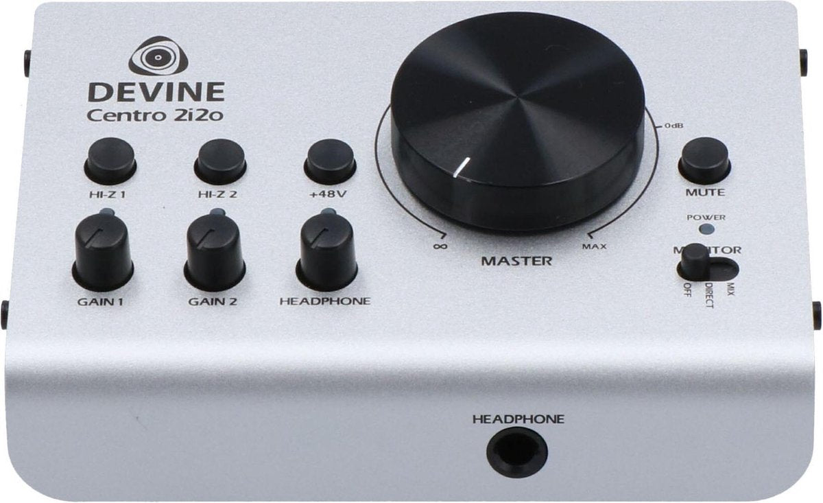 Devine Centro 2i2o audio interface