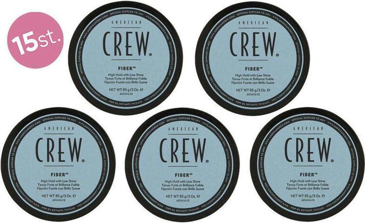 15X American Crew Fiber 85g