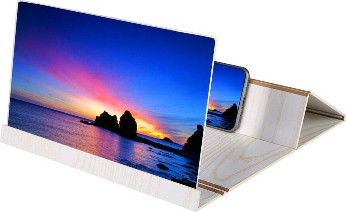Vergrootglas voor smartphone - Wit - Geschikt voor elk type smartphone