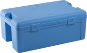 Technosafety Opbergbox - 25L - Opbergboxen met deksel - Stapelbaar - Blauw - Polypropeen