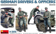 Miniart - 1/35 German Drivers En Officers - MIN35345 - modelbouwsets