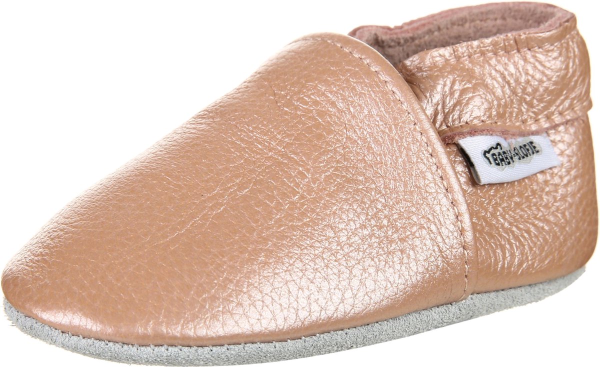 Roze babyslofjes Pearl Pink van Baby-Slofje maat 9-15 mnd