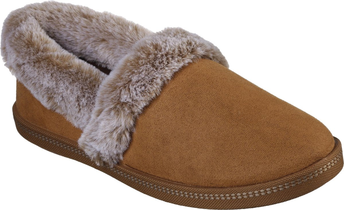 Skechers Cozy Campfire - Team Toasty Dames Pantoffels - Bruin - Maat 40