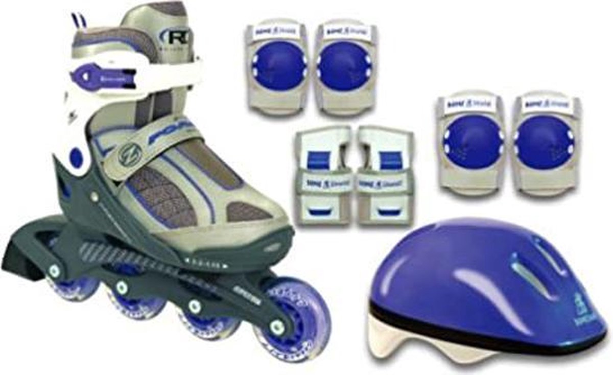 Rollerderby Combo Pro 90 set maat 34-38 paars