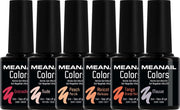 Gellak - MEANAIL - Vegan & Cruelty Free - SUNSET - Gel nagellak - 6 x 8ml