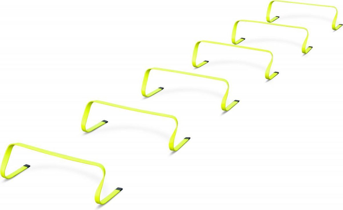 eSAM® Flexibele Coördinatie horden - Trainingshorden - Mini Horden - Micro Hurdle - 15 cm - set van 6