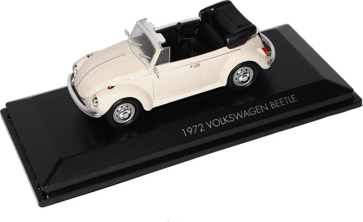 Volkswagen Kever cabriolet schaal 1:43.