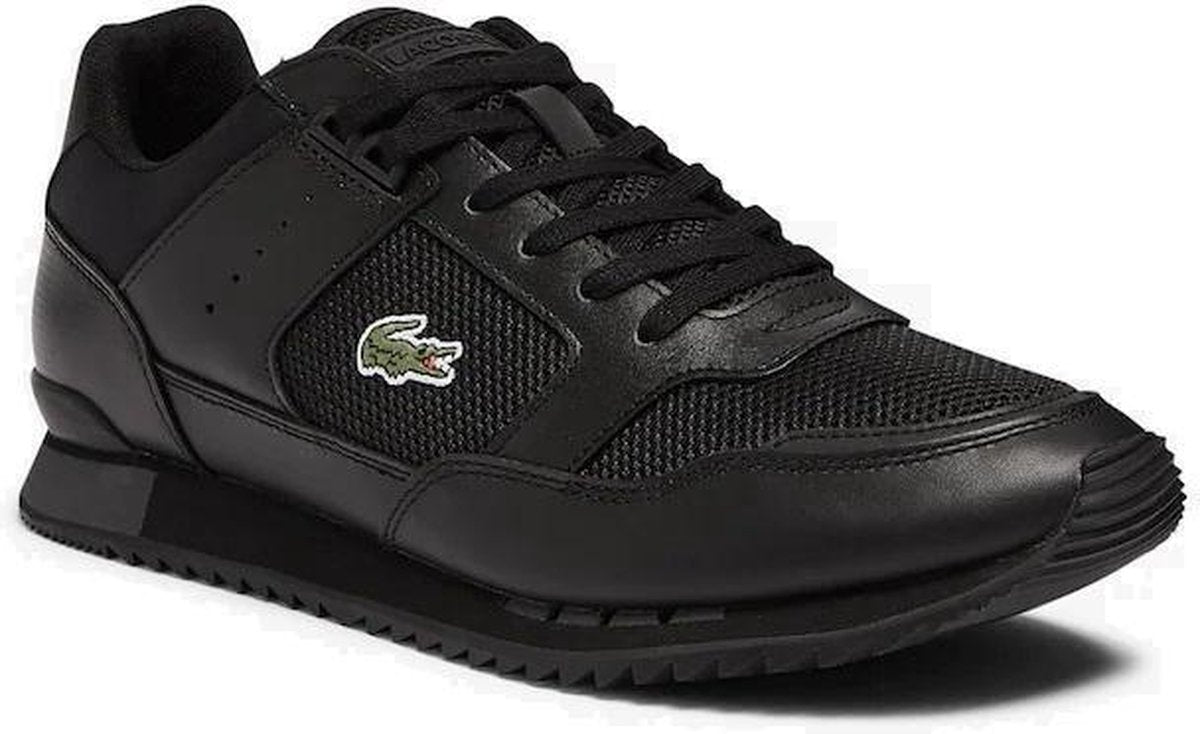 La Coste Partner Piste heren sneakers zwart