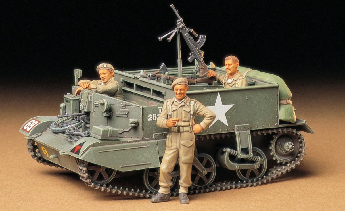 Tamiya British Universal Carrier Mk.II + Tamiya lijm