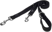 Rogz For Dogs Lumberjack Multipurpose Hondenriem - Zwart - 25mm x 1.6mtr