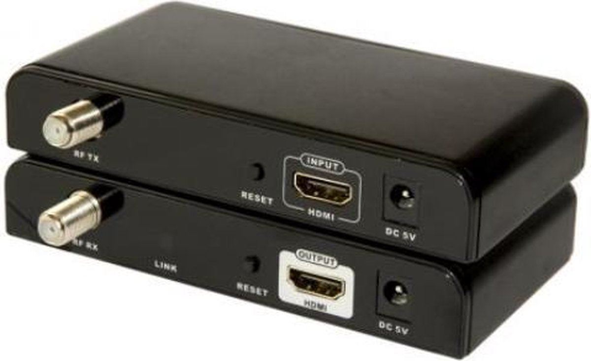 Allteq - HDMI coax-verlenger - 500 meter