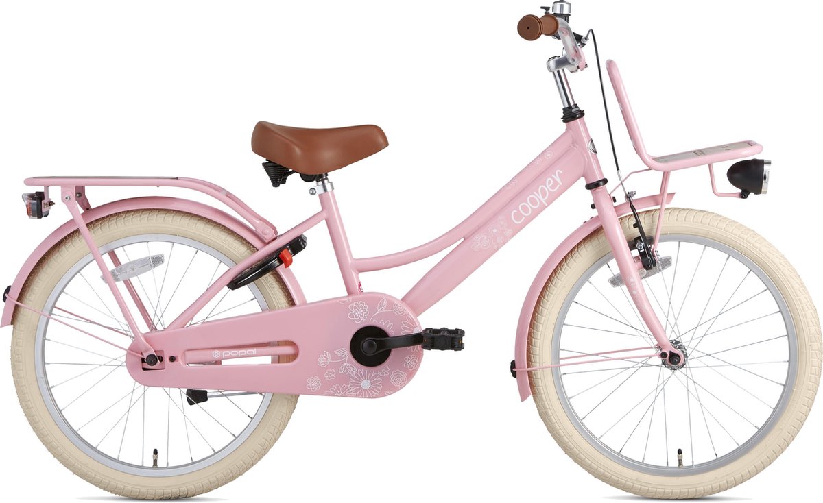 SuperSuper Cooper Bamboo Meisjesfiets 20 inch - Roze
