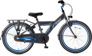 Supersuper Funjet N3 Kinderfiets - 22 inch - 3 versnellingen - Blauw/Grijs